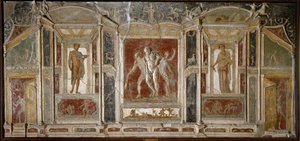 Arte romana: gruppo dionisiaco. I secolo. Da Pompei. Napoli, Museo Archeologico Nazionale da Roman