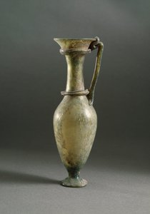 Arte romana: vaso di vetro da Ampurias da Roman