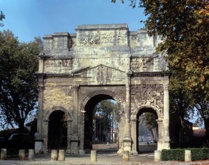 Arco di Trionfo o Arco di Mario (arte romana) da Roman
