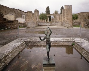 Veduta della Casa del Fauno