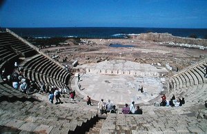 Vista del teatro da Roman
