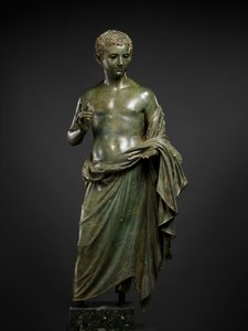 Statua in bronzo di un ragazzo aristocratico, 27 a.C.-14 d.C.