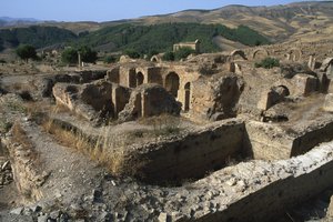 Vista generale delle terme, Alto Periodo Imperiale (27 a.C.-395 d.C.) da Roman Imperial Period