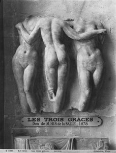 Le Tre Grazie, copia romana di un originale greco ellenistico del II secolo a.C.