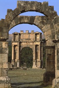 Arco trionfale costruito in onore dell