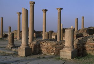 Vista della Biblioteca, c.100 d.C., Periodo Alto Imperiale (27 a.C.-395 d.C.) da Roman Imperial Period