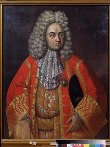 Ritratto di Grigory Dmitrievich Stroganov da Roman Nikitich Nikitin
