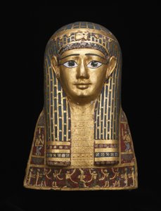 Copertura della testa della mummia, I secolo a.C. da Roman Period Egyptian