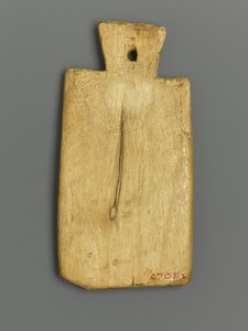 Etichetta di mummia con iscrizione greca
