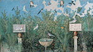 Giardino. Affresco dalla Casa del Bracciale d