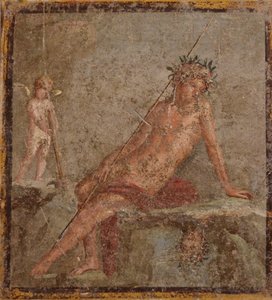 Narciso da Roman Pompeian wall painting.