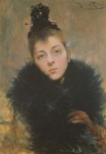 Ritratto di una donna da Roman Ribera Ciara