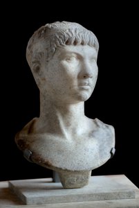 Arte romana Busto di Tolomeo di Mauritania (10 a.C. - 40 d.C.) marmo da Roman Roman