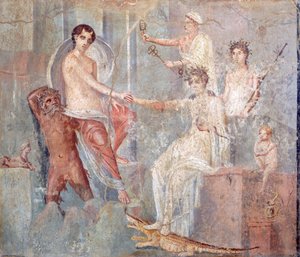 Affresco che raffigura l