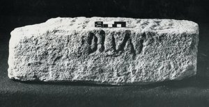 Pietra centuriale iscritta da Roman Roman