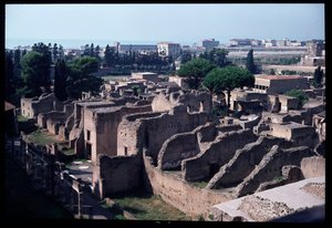 Vista panoramica del sito archeologico