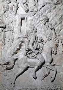 Un cavaliere numida a cavallo da Roman Roman