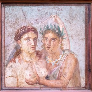 Satiro e menade da Roman Roman