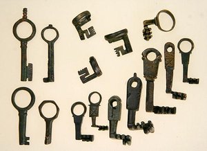 Selezione di chiavi (bronzo)