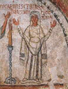 La defunta Cominia (affresco)