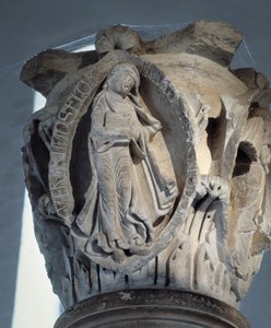 Capitello del coro (scultura) da Romanesque