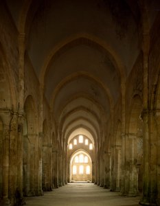 Vista della navata della chiesa dell