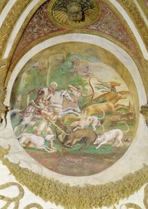 Camera dei Venti, caccia al cervo e al cinghiale