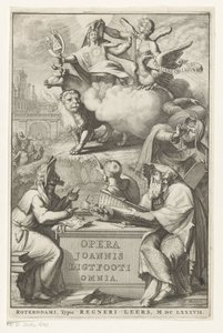 Figura allegorica con uomo ebreo da Romeyn de Hooghe
