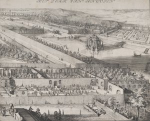 Dettaglio del Parco di Enghien (dettaglio) da Romeyn de Hooghe