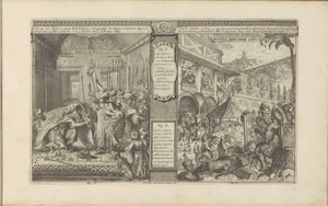 Storia di un funzionario imperiale in Persia; Tempo presso i messicani da Romeyn de Hooghe