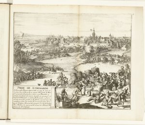 Presa di Oudenaarde, 1582 da Romeyn de Hooghe