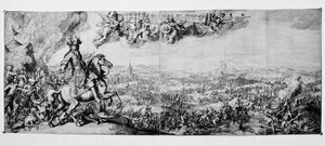 Re Guglielmo III alla Battaglia del Boyne, 1 luglio 1690 da Romeyn de Hooghe