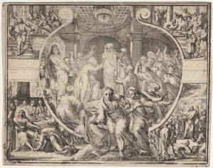 Resurrezione di Lazzaro con scene della vita di Cristo da Romeyn de Hooghe