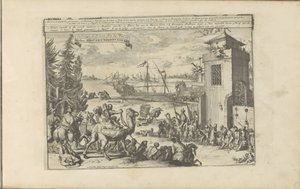 Schiavi e prigionieri dai Turchi (La schiavitù turca e la prigionia) (Le Indie Orientali e Occidentali e altri luoghi) da Romeyn de Hooghe