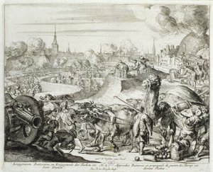 Ciclo di stampe di Vienna, Posizione turca a Vienna, 1683