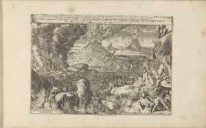 Vulcani e tempeste da Romeyn de Hooghe
