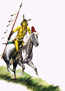 Guerriero Cheyenne da Ron Embleton