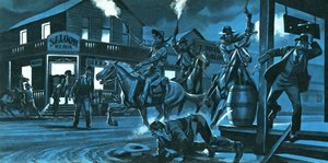 Dodge City di notte