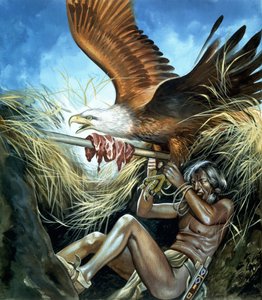 Aquila e Indiano da Ron Embleton