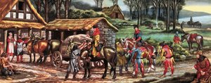 Nei giorni dei nostri antenati: Le carovane mercantili da Ron Embleton