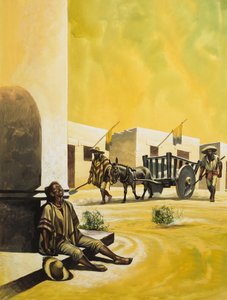 Il Messico sotto Santa Anna (1794-1876) (gouache su carta)