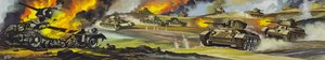 La battaglia di El Alamein da Ron Embleton
