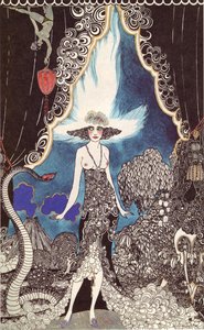 Illustrazione per Il Rubaiyat di Omar Khayyam da Ronald Balfour