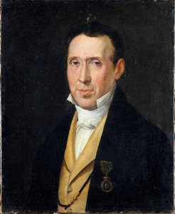 Ritratto di Andrea de Marchi da Recco. Dipinto di Rosa Carrea Bacigalupo (1794-1854). Genova, Galleria d