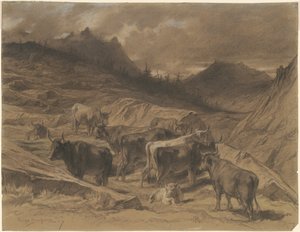 Bovini in Alvernia da Rosa Bonheur