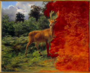 Cerf écoutant le vent da Rosa Bonheur
