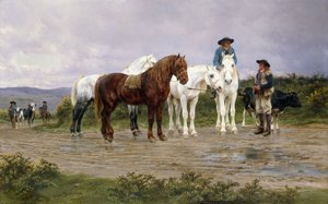 Mercato contadino dei Pirenei, 1884