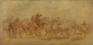 Studio per La fiera del cavallo da Rosa Bonheur