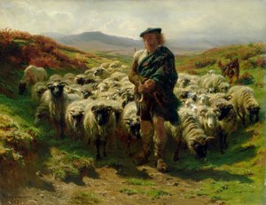 Il pastore delle Highlands, 1859