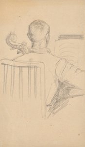 Walter Barwig che suona il violoncello da Rosa Simon Barwig